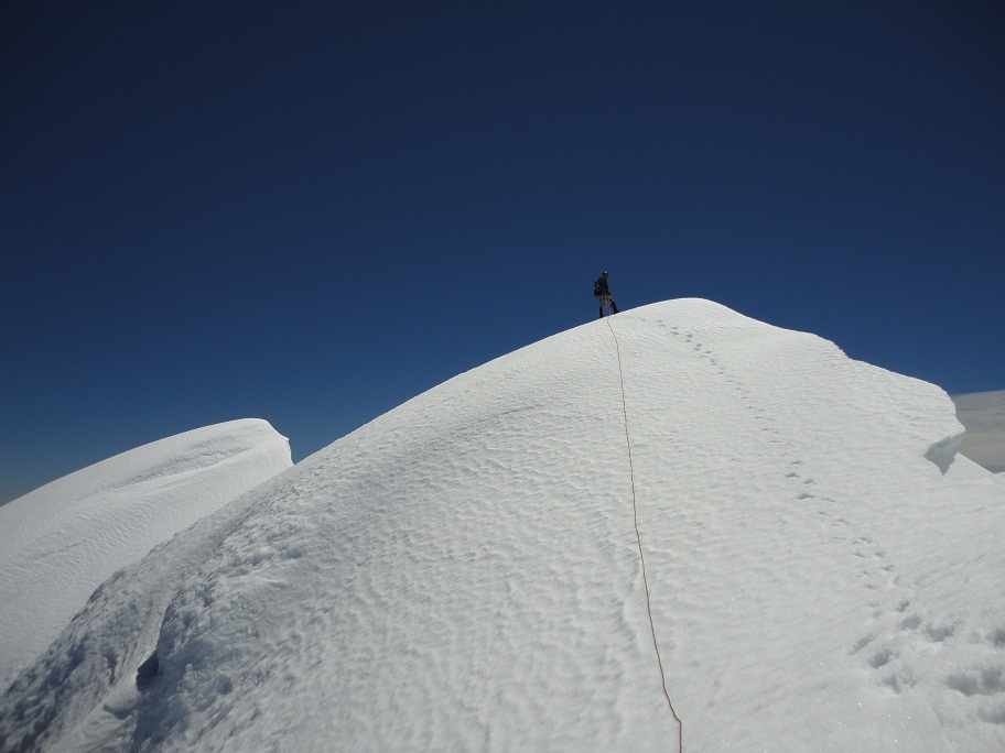 Cumbre, últimos metros