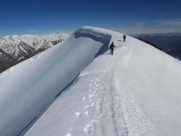 Llegando a la cumbre