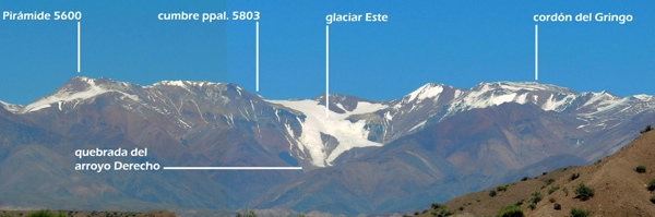 CERRO DE LA TOTORA DESDE CALINGASTA