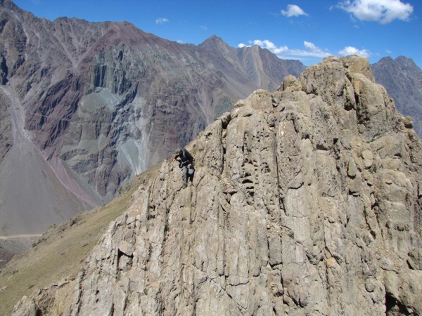 Descendiendo de la cumbre