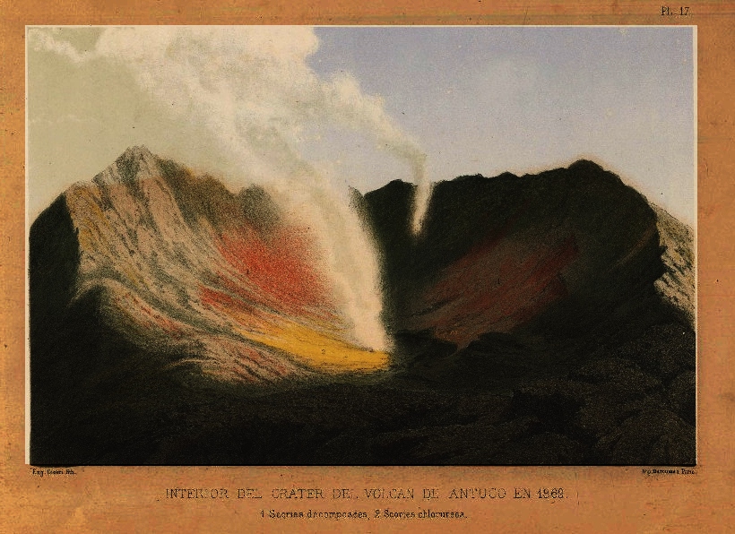Cráter Volcán Antuco