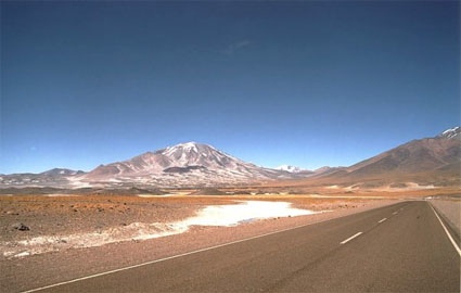 Cerro Incahuasi desde puesto La Gruta