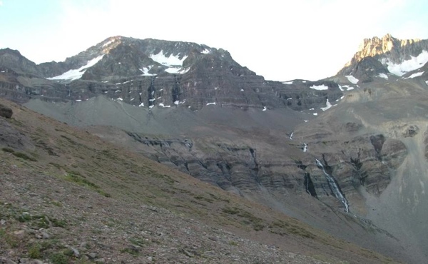 Cerro Gloria, desde ruta 1