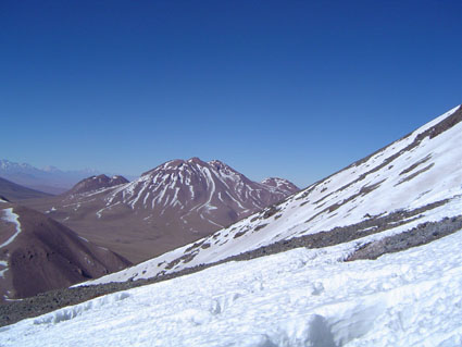 Cerro Tumisa desde el Láscar