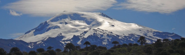 Volcán Callaqui desde el este