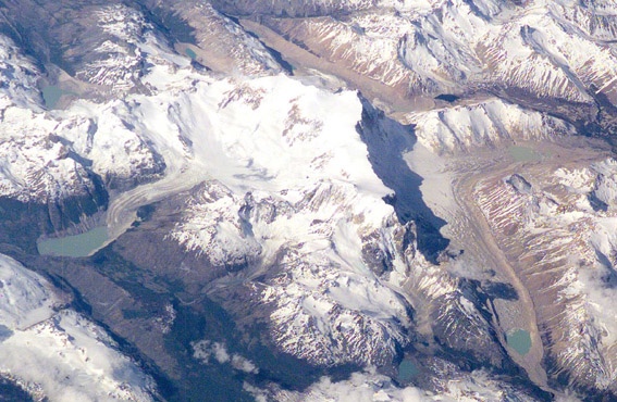 San Lorenzo desde el espacio