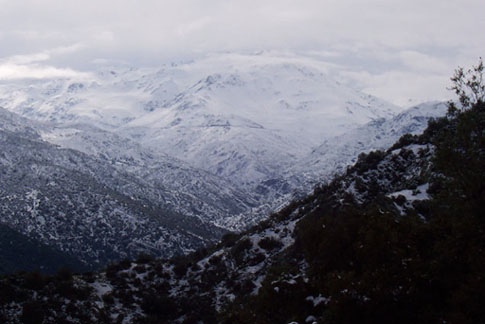 Completamente nevado