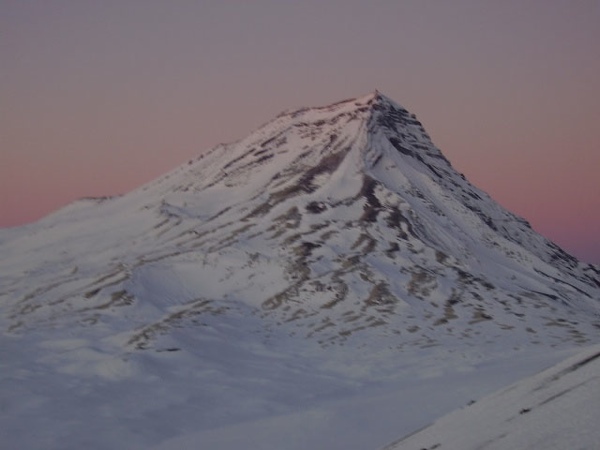 Cerro azul desde Enladrillado