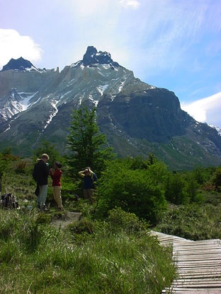 Cuerno Principal, cara suroeste