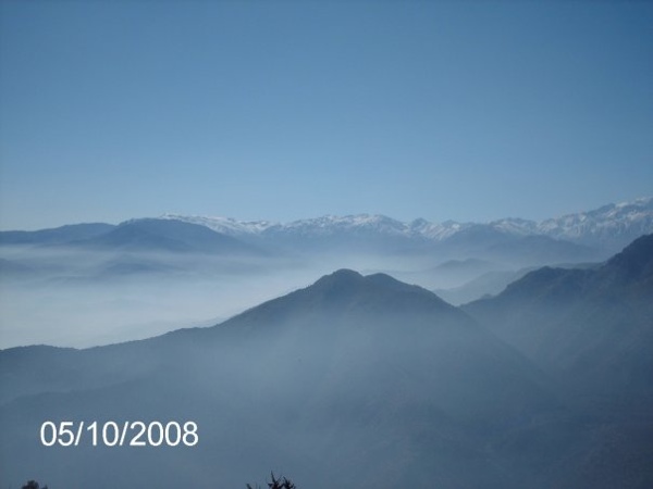 Vista desde el filo hacia el norte