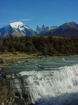 Almirante Nieto desde Cascada Paine