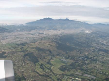 Vista desde el avión