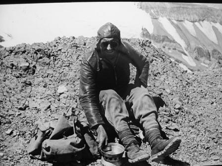 Krückel en el primer ascenso al Pirámide