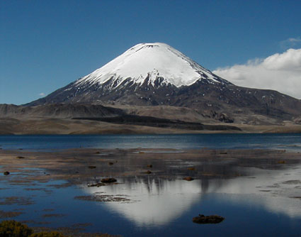 Parinacota desde Chungará