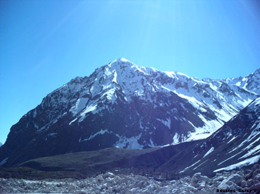 Cerro Chacaya desde Lo Valdés