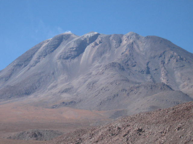 San Pedro camino hacia Ollague