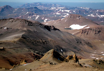 Vista hacia el valle