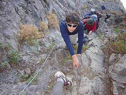 Ruta quebrada Del Cura