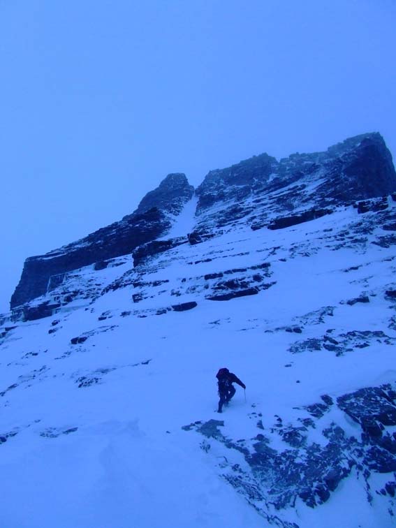 Paso de Roca con nieve