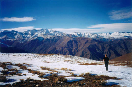 En el filo derca de la cumbre