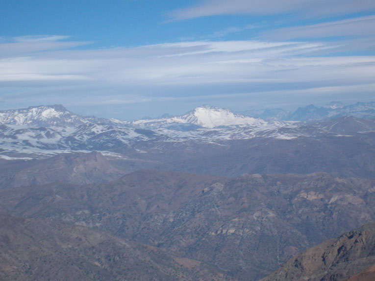 Cerro Peladeros desde Sierra San Francisco