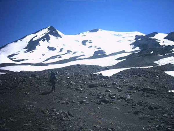 Vista hacia el Nevado