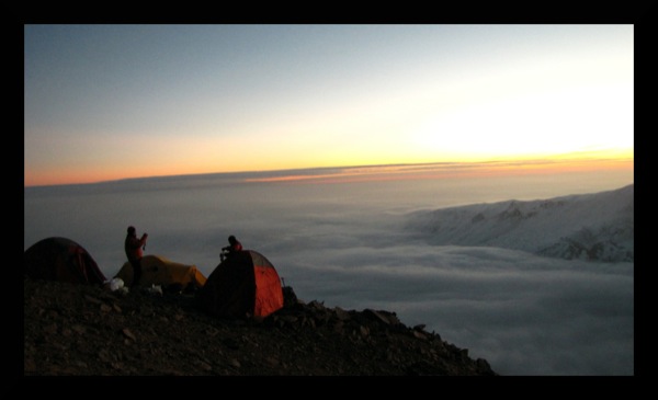 Campamento en el Manchón