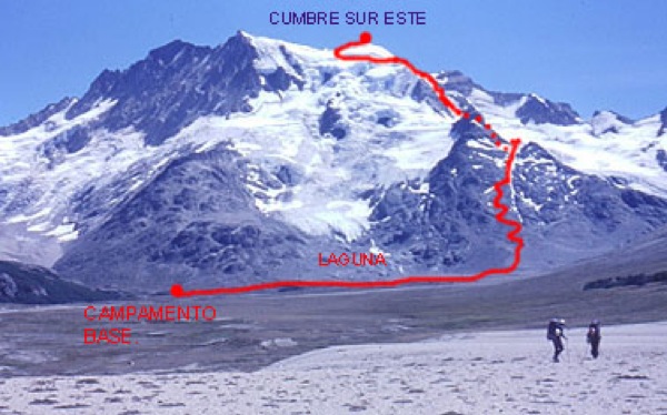 Pared Sur cerro Hermoso Pared Sur cerro Hermoso