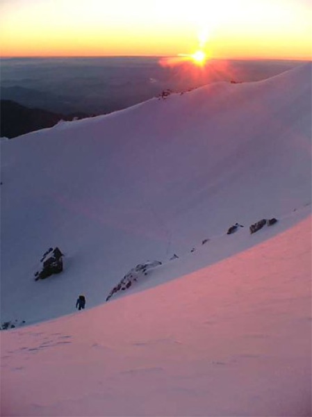 Atardecer en Portezuelo