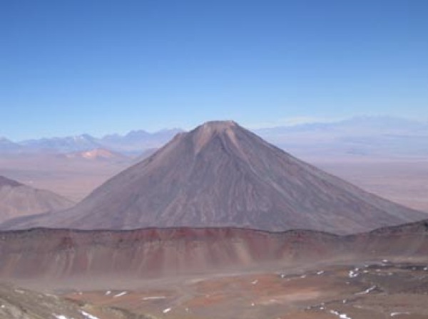Licancabur desde Sairecabur