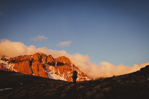 Atardecer sobre el Piuquencillo