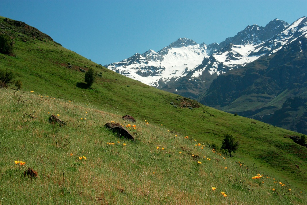 El cordón del Quempo desde un ángulo poco habitual
