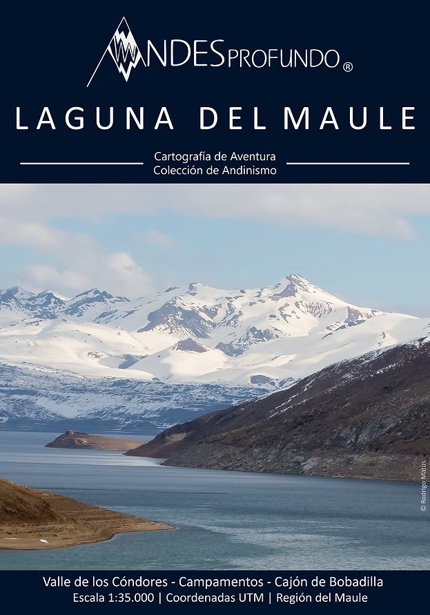 Mapa Laguna del Maule