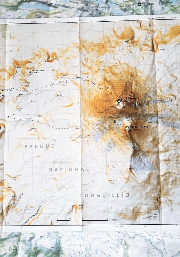 Mapa Volcán Llaima - Imagen 5