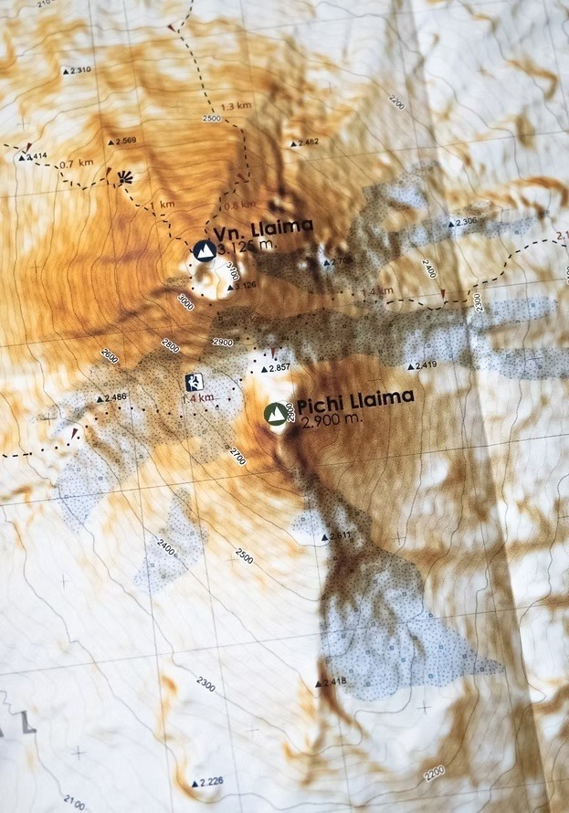 Mapa Volcán Llaima - Imagen 3