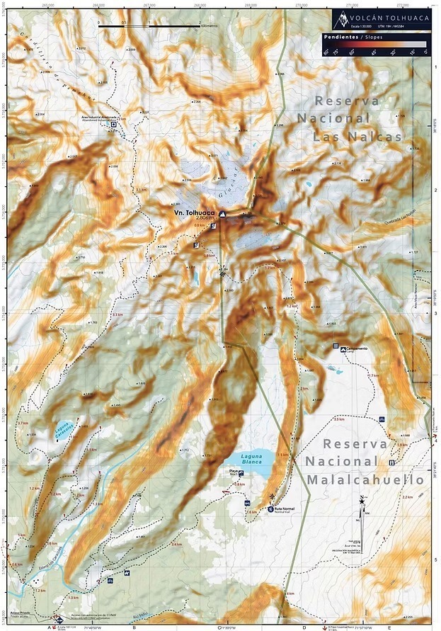 Mapa Volcán Tolhuaca - Imagen 4
