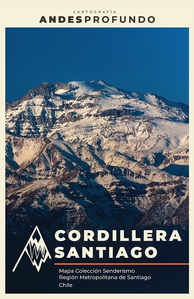 Mapa Cordillera de Santiago