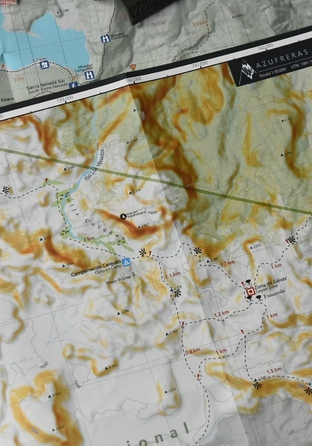 Mapa Volcán Puyehue - Imagen 3