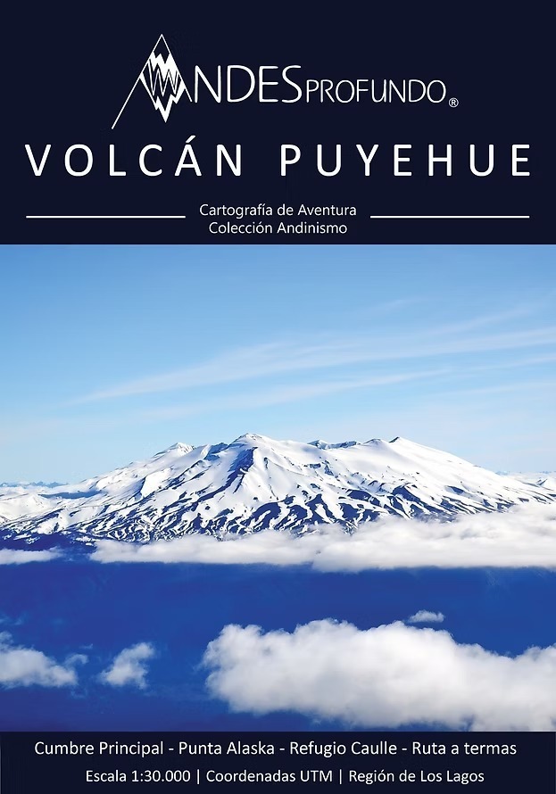 Mapa Volcán Puyehue