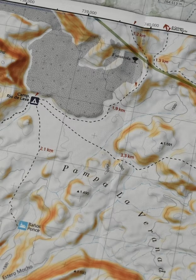 Mapa Volcán Puyehue - Imagen 5