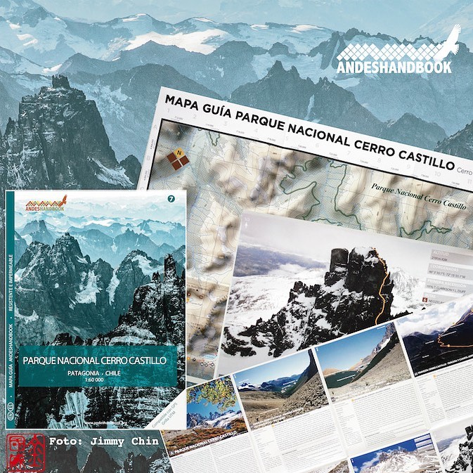 Mapa-guía Andeshandbook - Parque Nacional Cerro Castillo - Imagen 5