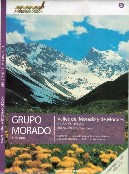 Alternative view of Mapa-guía Andeshandbook - Grupo Morado