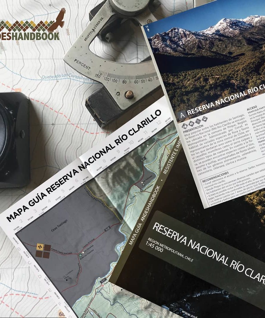 Mapa-guía Andeshandbook - Parque Nacional Río Clarillo - Imagen 6