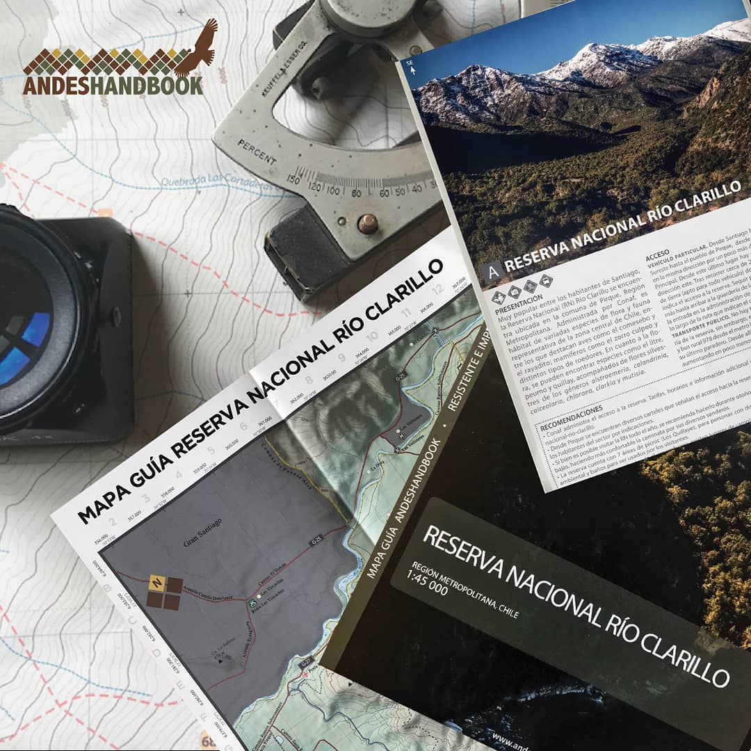 Mapa-guía Andeshandbook - Parque Nacional Río Clarillo - Imagen 6