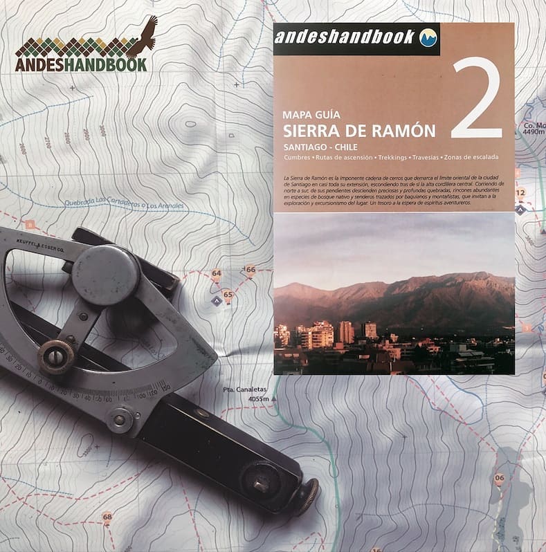 Mapa-guía Andeshandbook Sierra de Ramón (Edición Vintage)