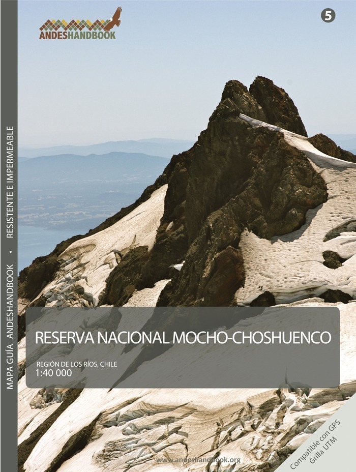 Alternative view of Mapa-guía Andeshandbook - Reserva Nacional Mocho-Choshuenco