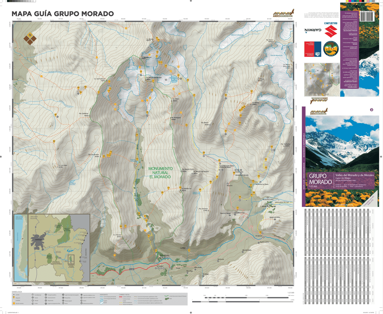 Mapa-guía Andeshandbook - Grupo Morado - Imagen 4