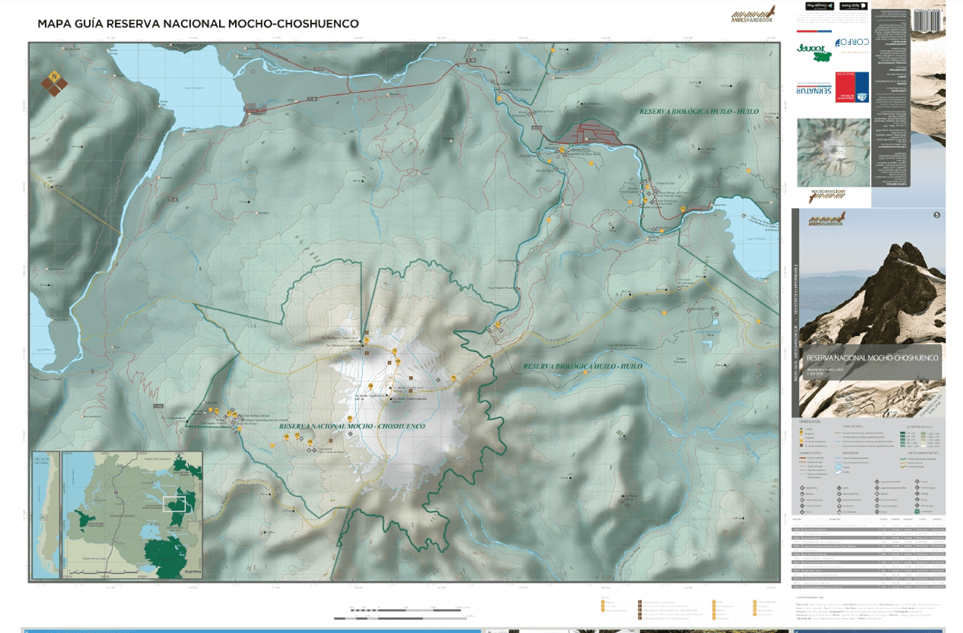 Mapa-guía Andeshandbook - Reserva Nacional Mocho-Choshuenco - Imagen 4