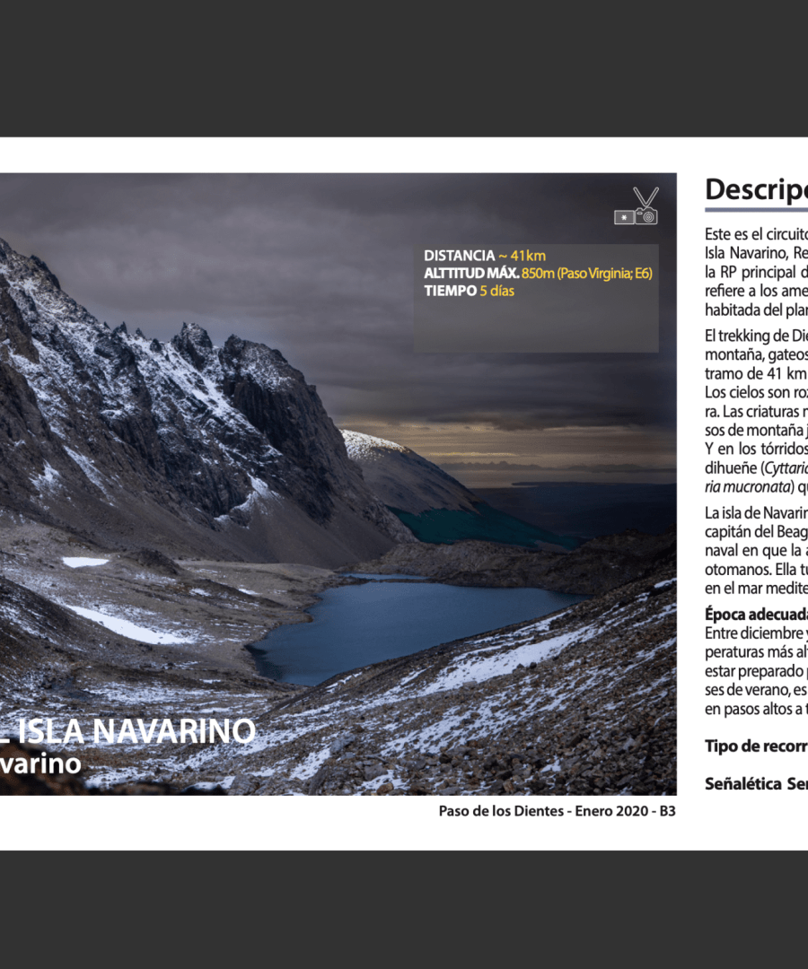 Mapa Digital Circuito Dientes de Navarino - Imagen 9