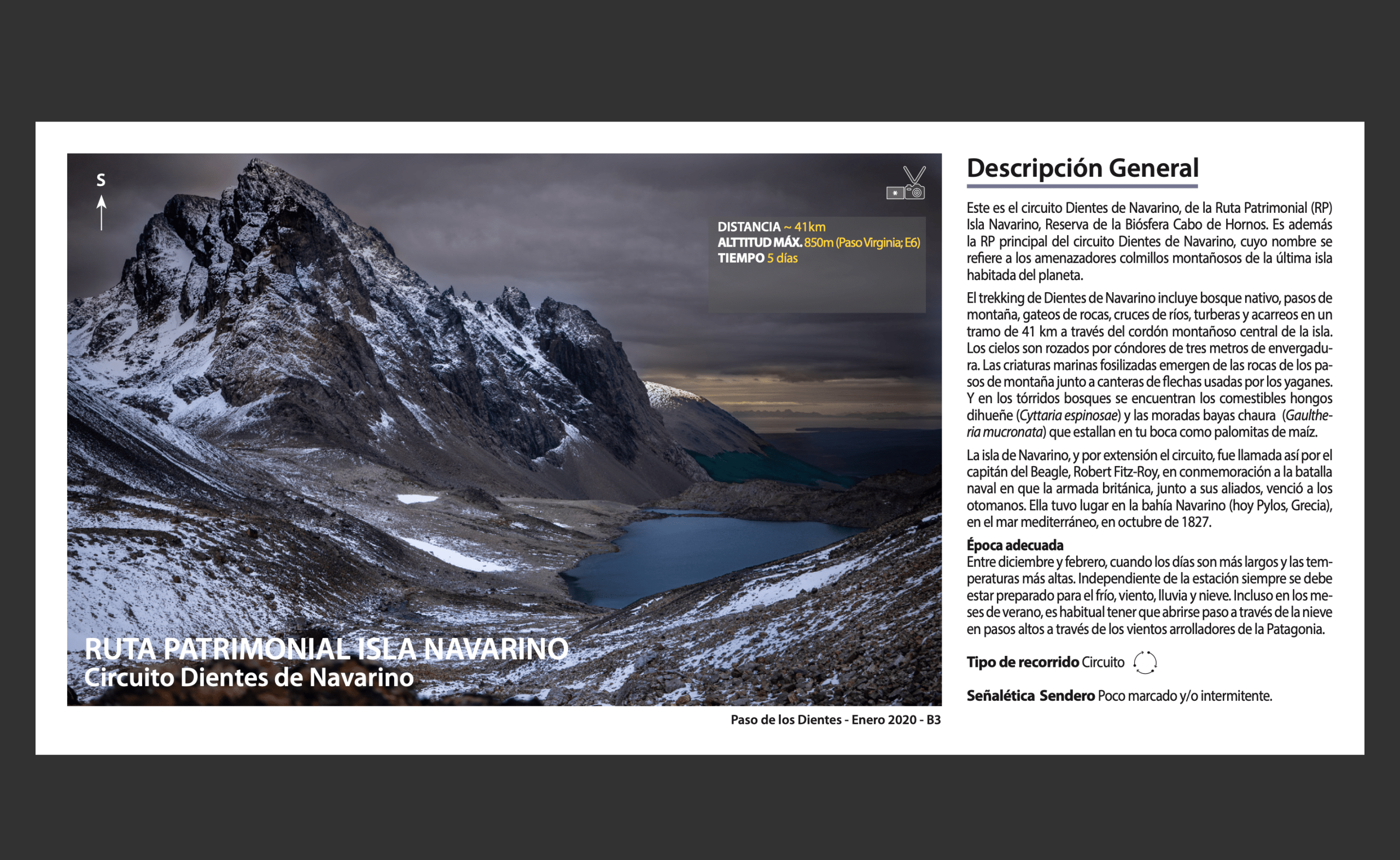 Mapa Digital Circuito Dientes de Navarino - Imagen 9
